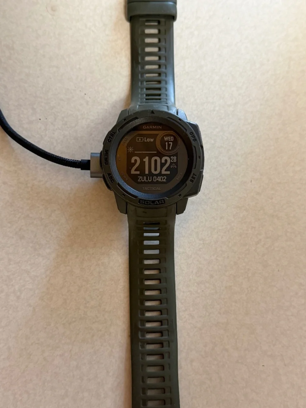 Garmin instinct solar tactical model